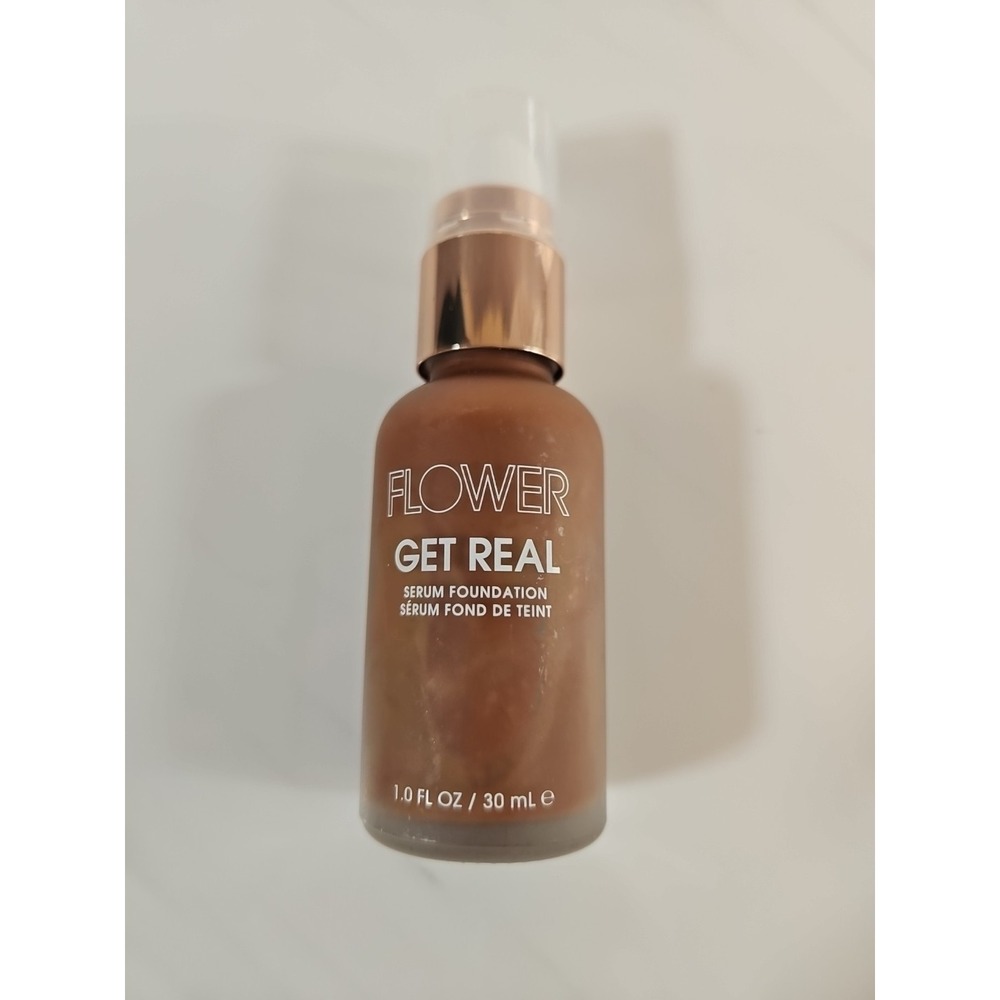 Get Real Serum Foundation - D4 Cocoa by Flower Beauty for Women - 1 oz